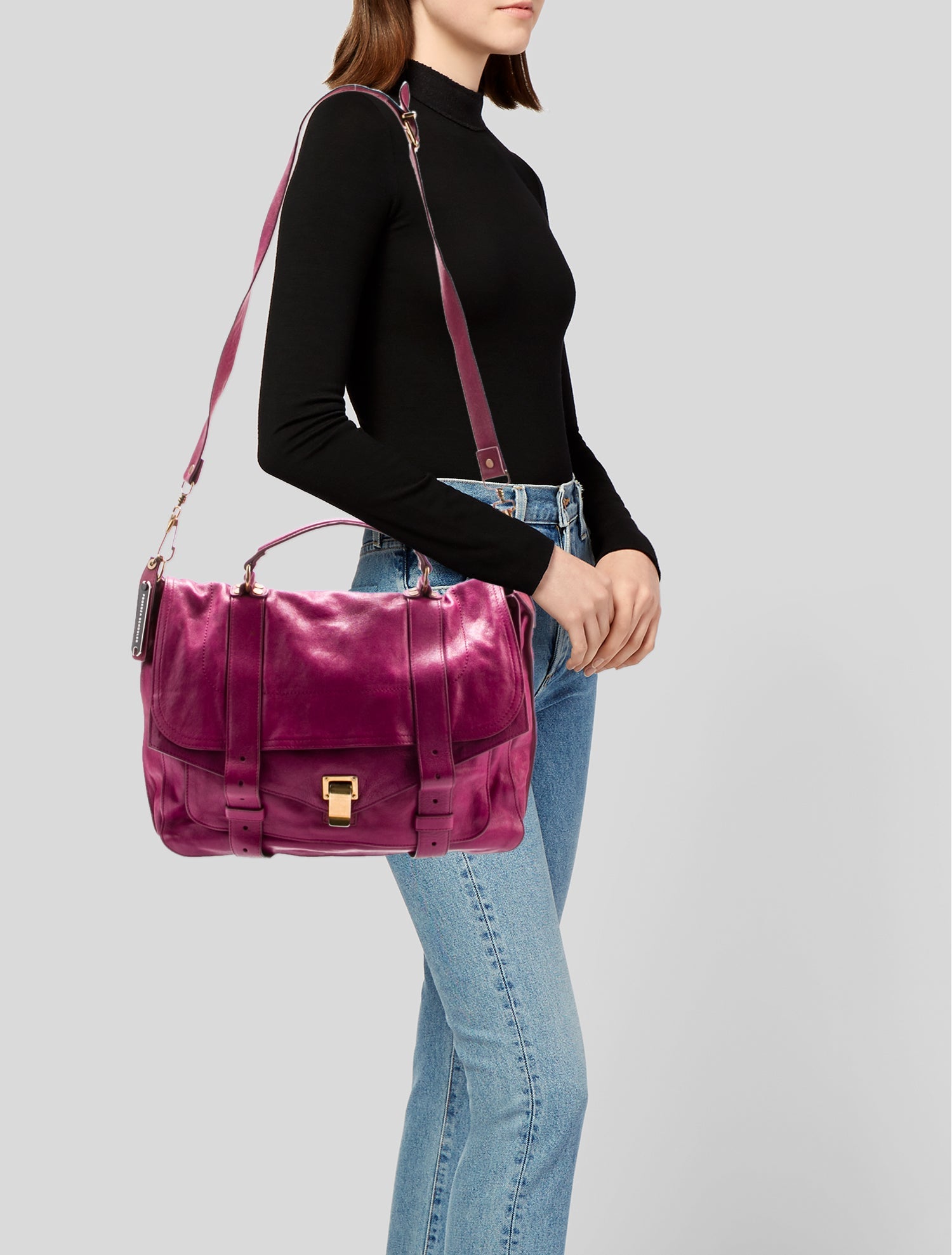 Proenza Schouler Leather Top Handle Bag