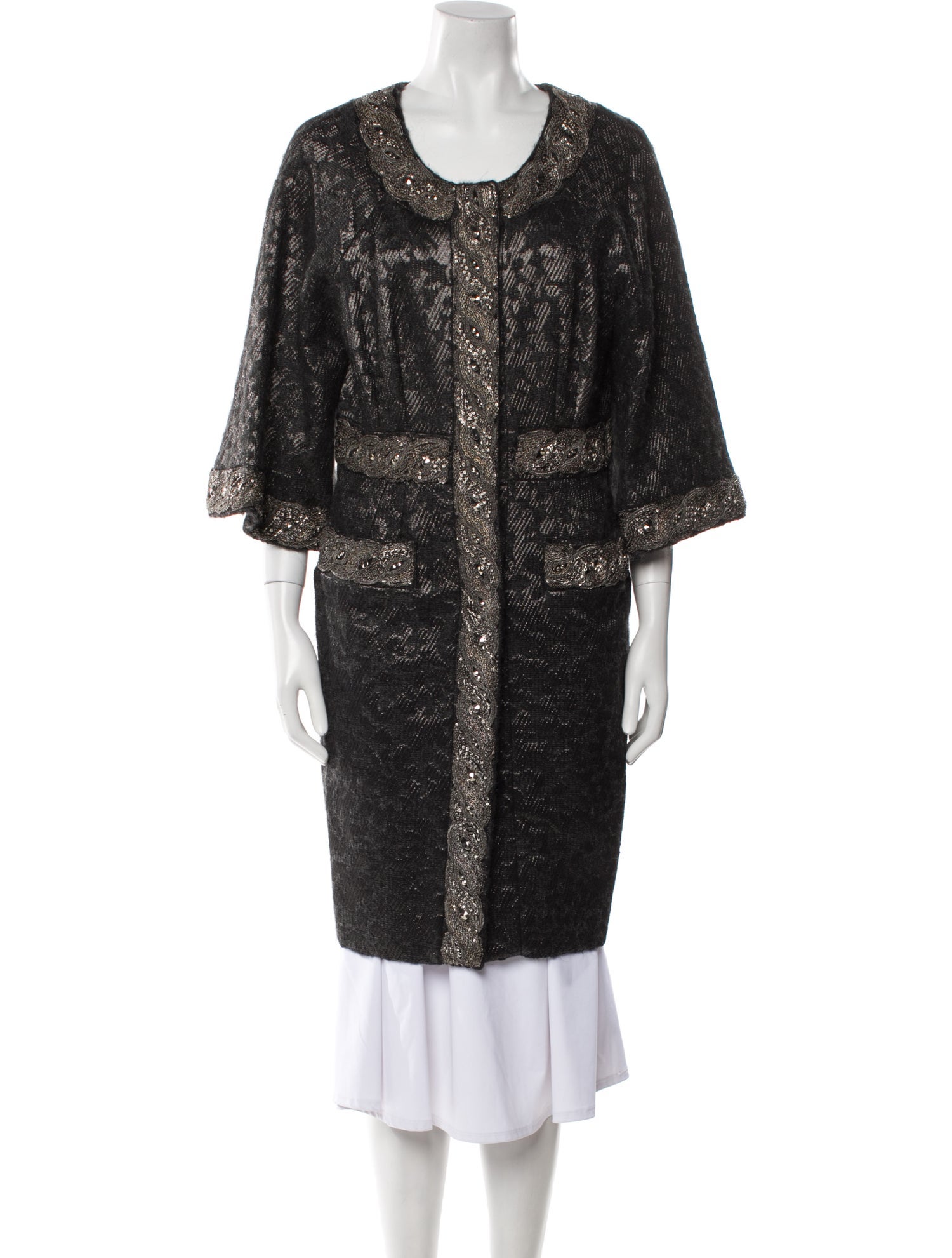 Proenza Schouler Wool Patterned Coat