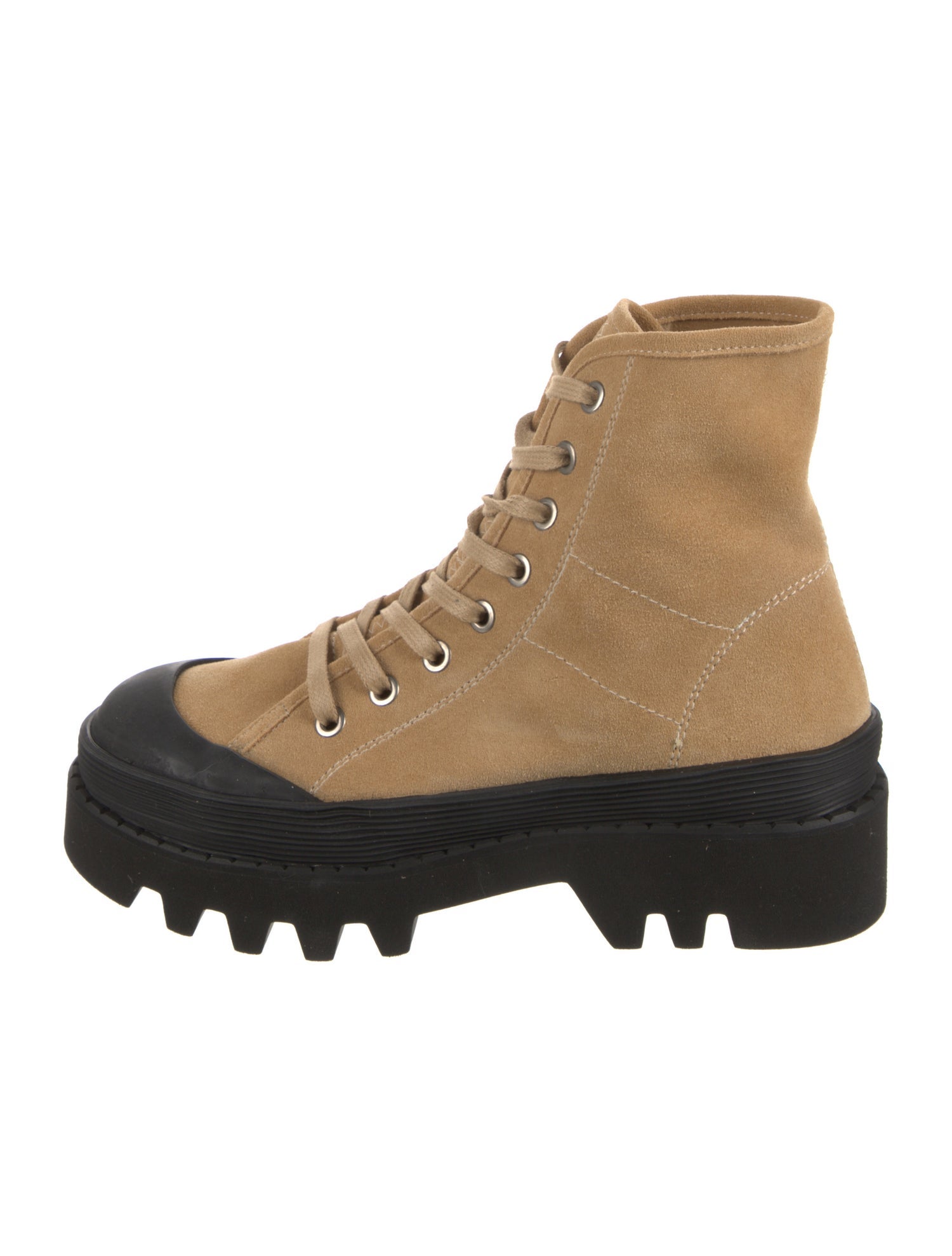 Proenza Schouler Suede Combat Boots