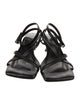Proenza Schouler Leather Slingback Sandals