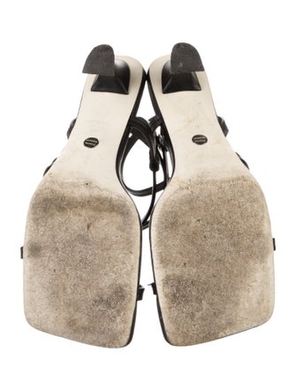 Proenza Schouler Leather Slingback Sandals