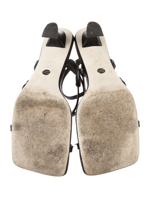Proenza Schouler Leather Slingback Sandals