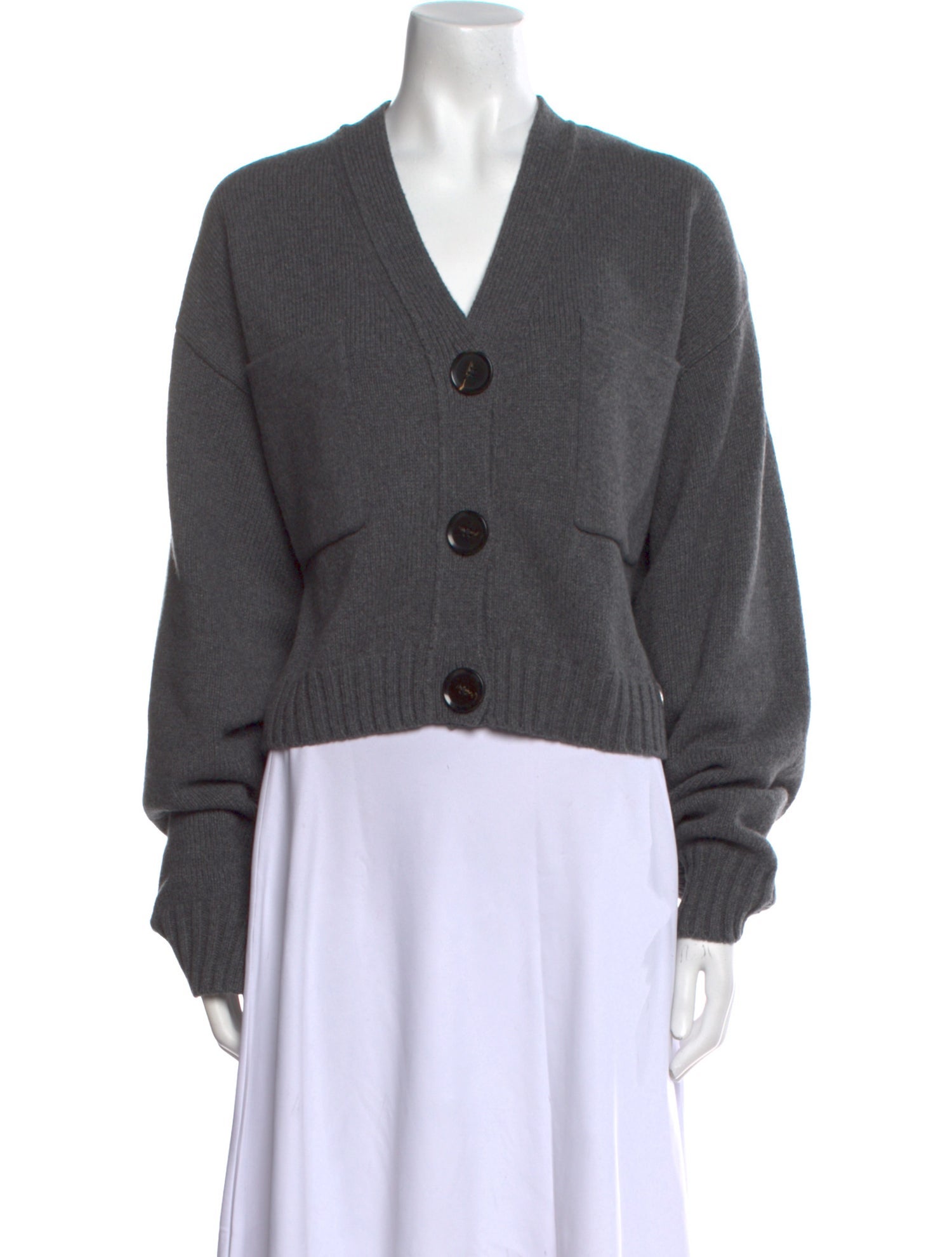 Proenza Schouler Cashmere V-Neck Sweater