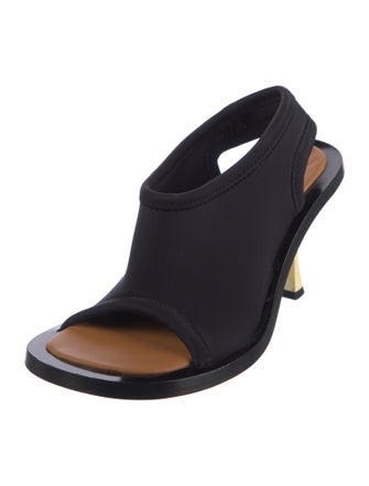 Proenza Schouler Neoprene Slingback Sandals