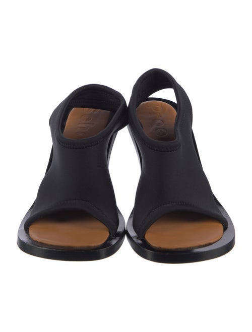 Proenza Schouler Neoprene Slingback Sandals