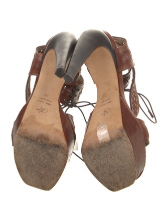 Proenza Schouler Leather Gladiator Sandals