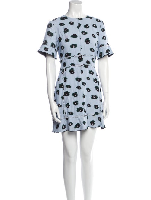 Proenza Schouler Printed Mini Dress