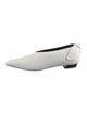 Proenza Schouler Leather Bow Accents Ballet Flats