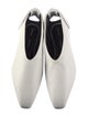 Proenza Schouler Leather Bow Accents Ballet Flats