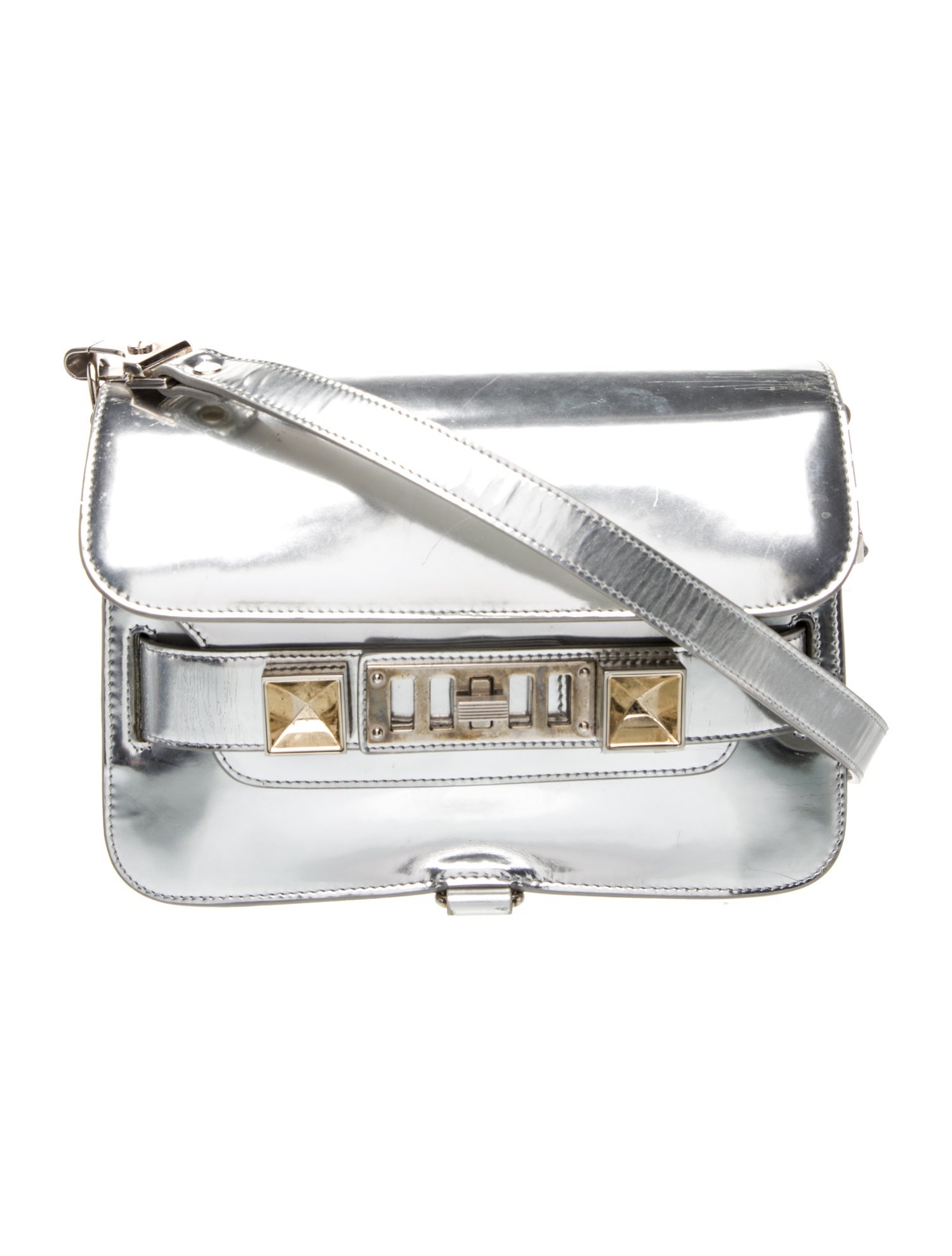 Proenza Schouler Patent Leather Shoulder Bag