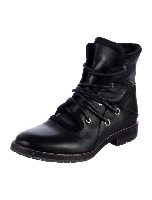 Proenza Schouler Leather Combat Boots