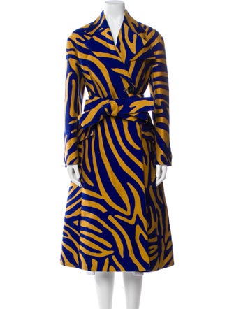 Proenza Schouler Printed Trench Coat