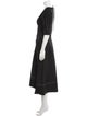 Proenza Schouler V-Neck Midi Length Dress