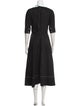Proenza Schouler V-Neck Midi Length Dress