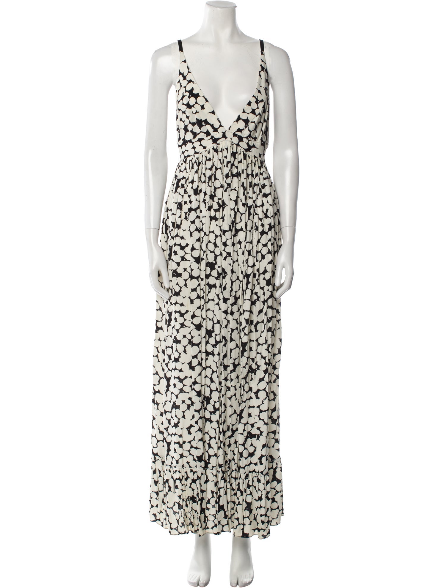 Proenza Schouler Printed Long Dress