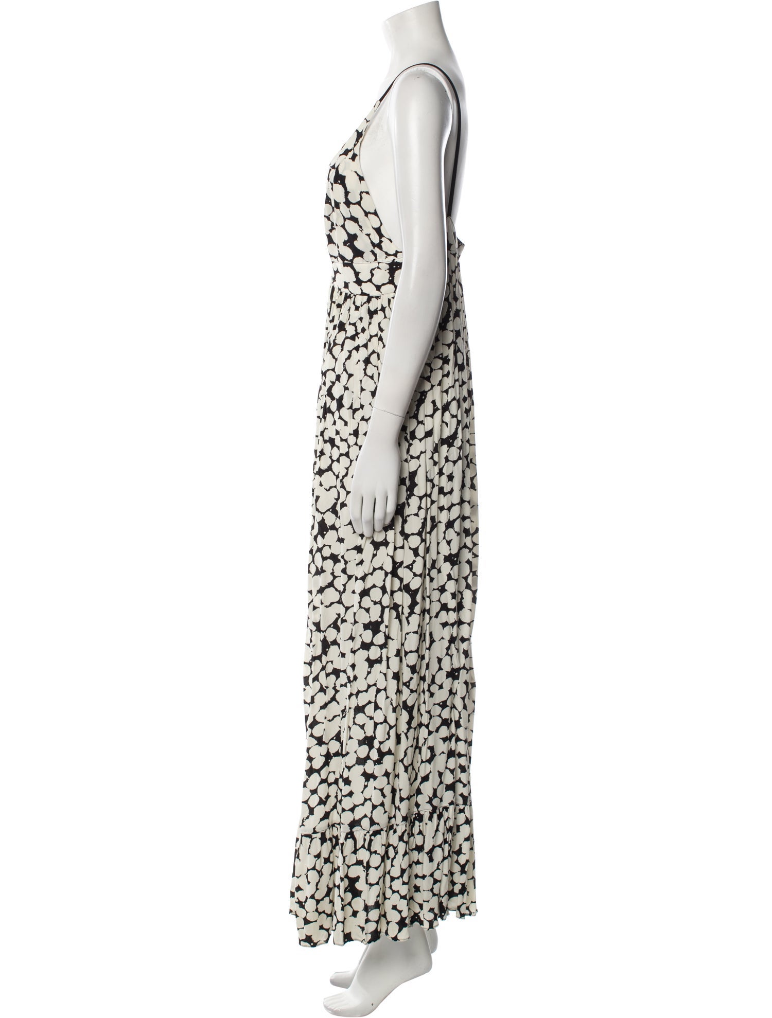 Proenza Schouler Printed Long Dress