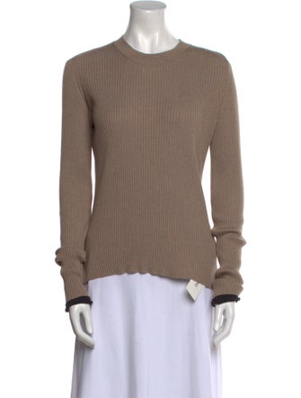 Proenza Schouler Silk Crew Neck Sweater