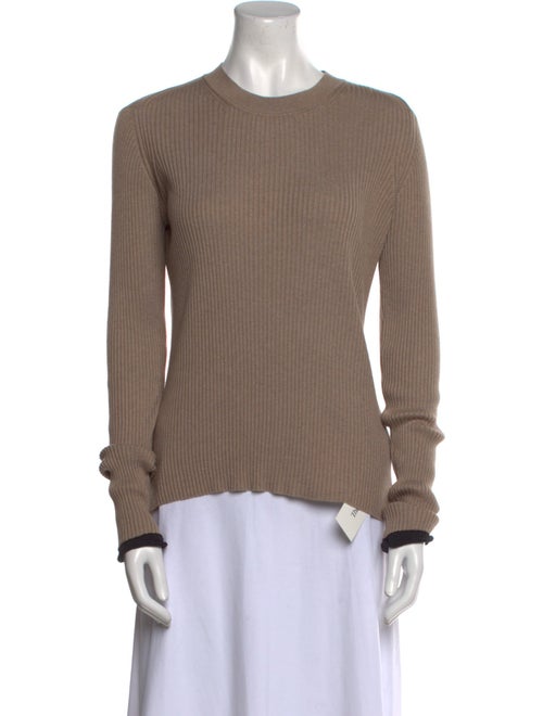 Proenza Schouler Silk Crew Neck Sweater