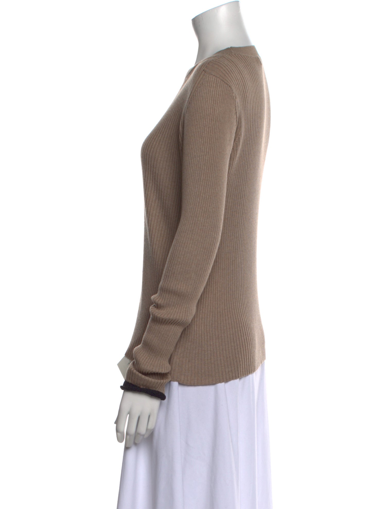 Proenza Schouler Silk Crew Neck Sweater