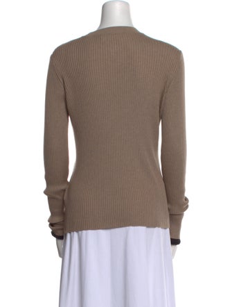 Proenza Schouler Silk Crew Neck Sweater