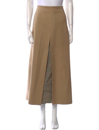 Proenza Schouler Virgin Wool Midi Length Skirt