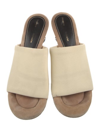 Proenza Schouler Suede Slides