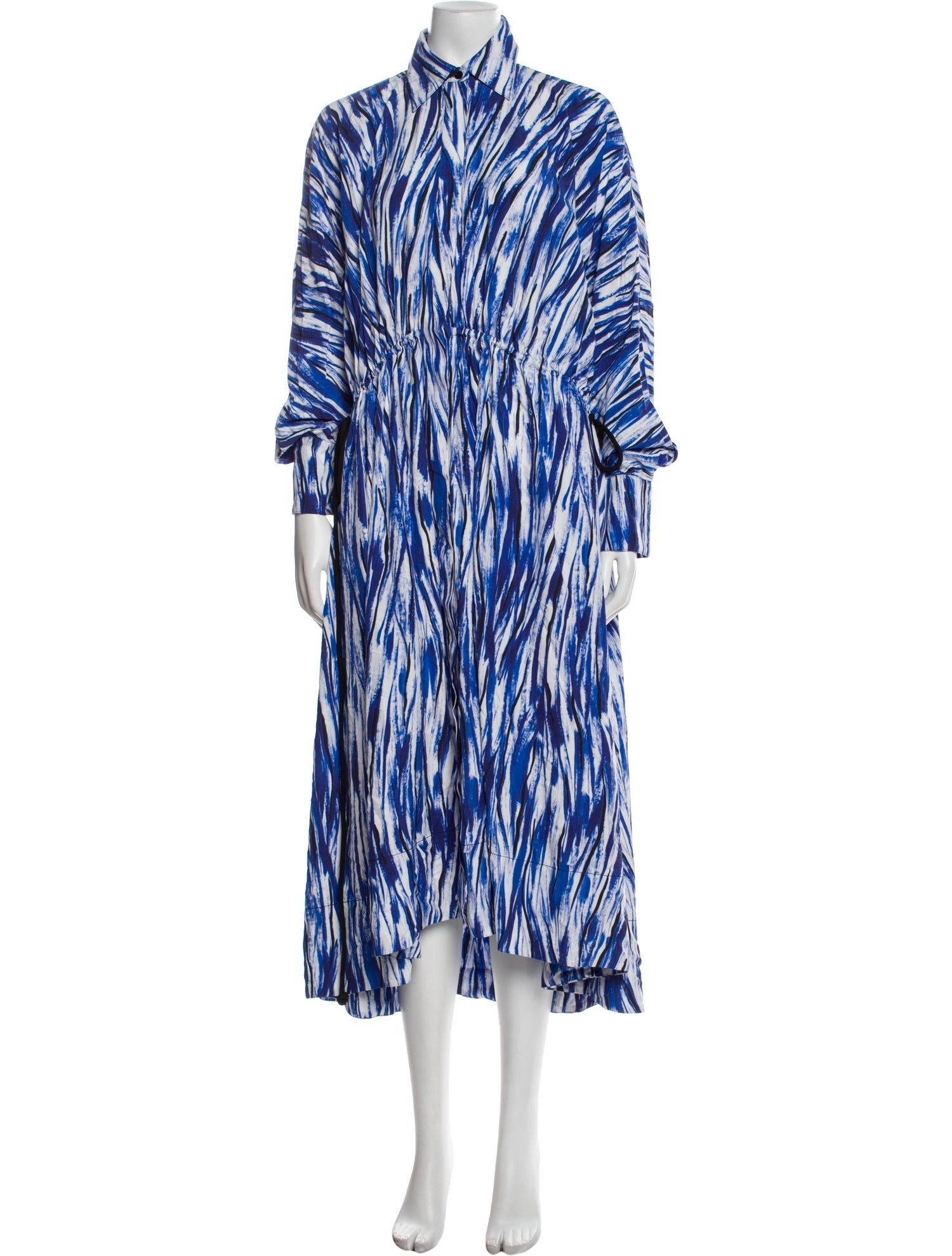 Proenza Schouler Printed Long Dress