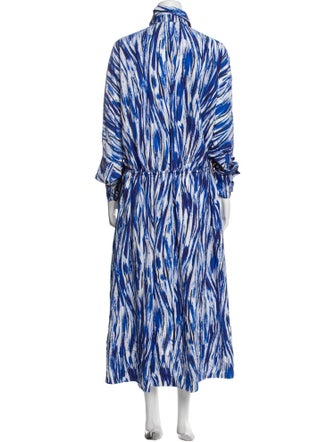 Proenza Schouler Printed Long Dress