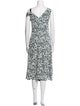 Proenza Schouler Silk Midi Length Dress