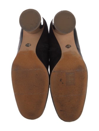 Proenza Schouler Leather Colorblock Pattern Boots