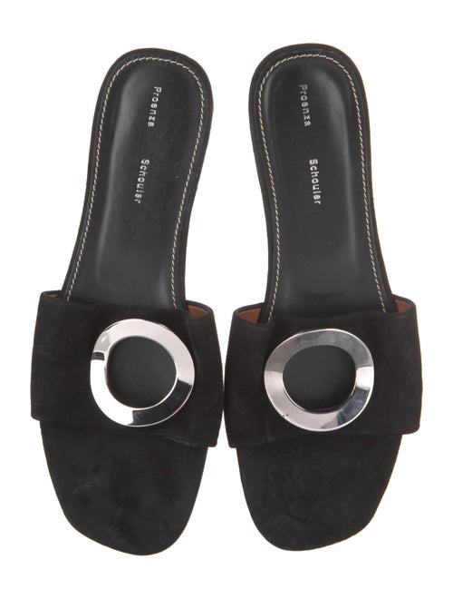 Proenza Schouler Suede Slides