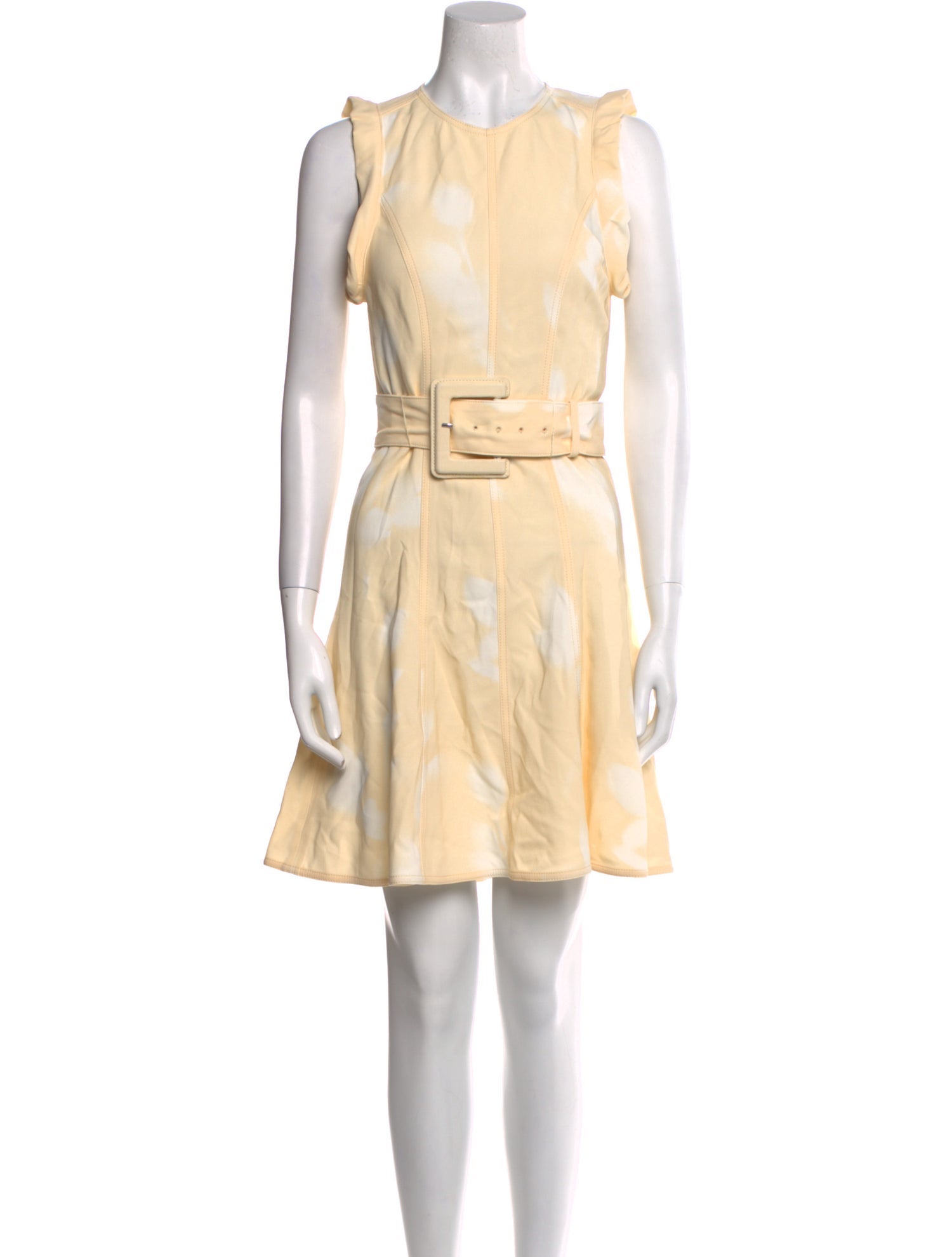 Proenza Schouler Floral Print Midi Length Dress