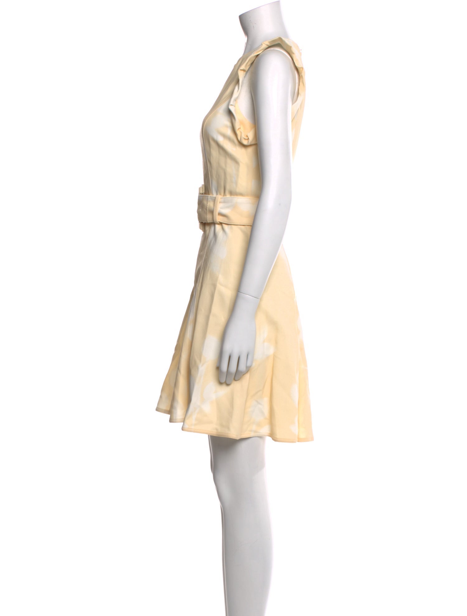 Proenza Schouler Floral Print Midi Length Dress