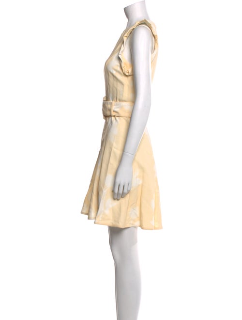 Proenza Schouler Floral Print Midi Length Dress