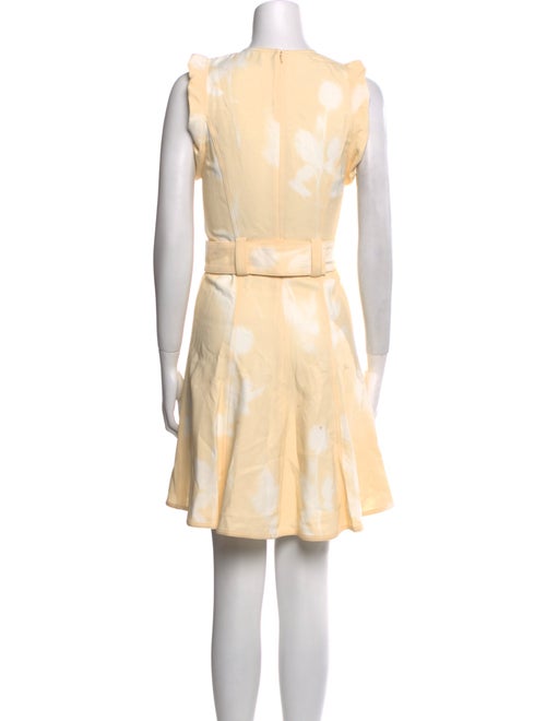 Proenza Schouler Floral Print Midi Length Dress