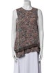 Proenza Schouler Silk Printed Top