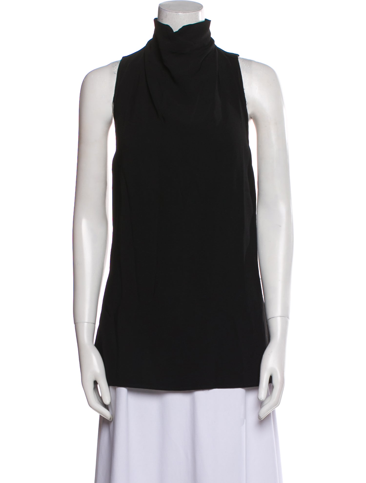Proenza Schouler Turtleneck Sleeveless Top
