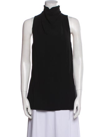 Proenza Schouler Turtleneck Sleeveless Top