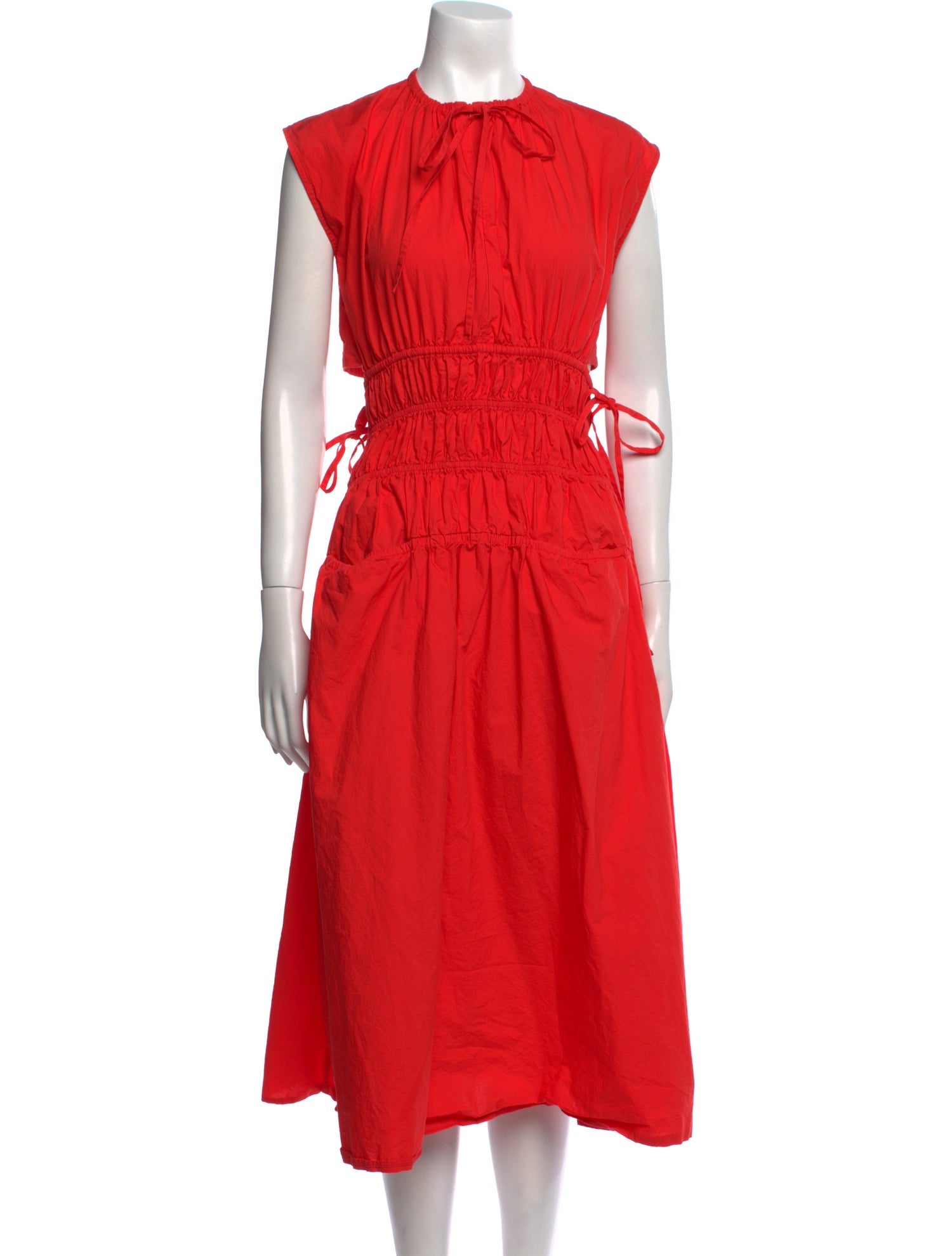 Proenza Schouler Crew Neck Long Dress