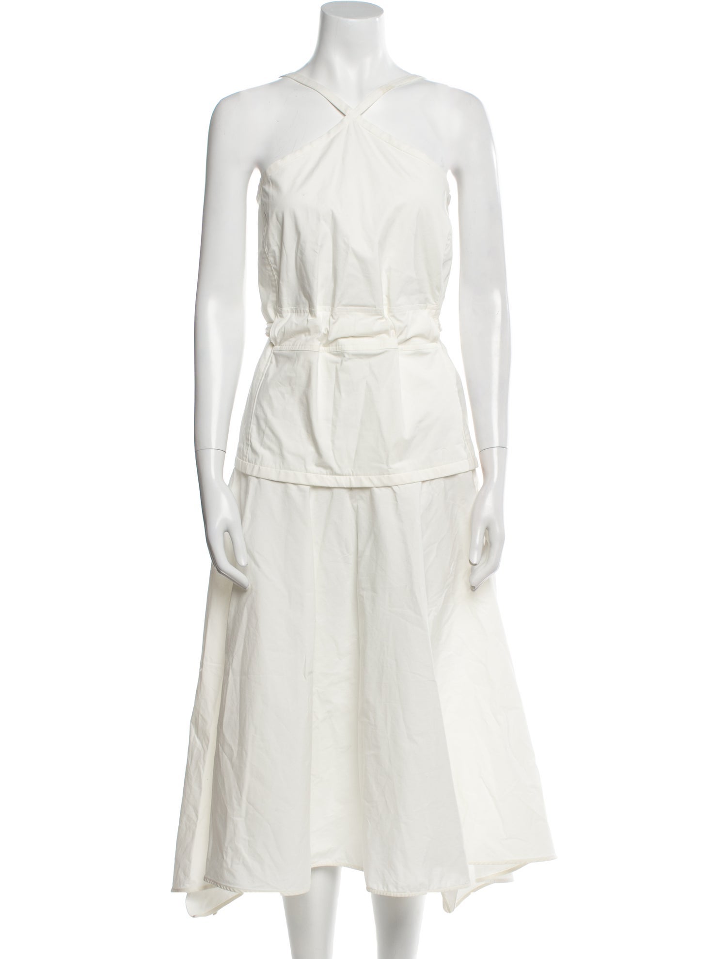 Proenza Schouler Halterneck Midi Length Dress