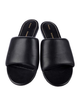 Proenza Schouler Leather Slides