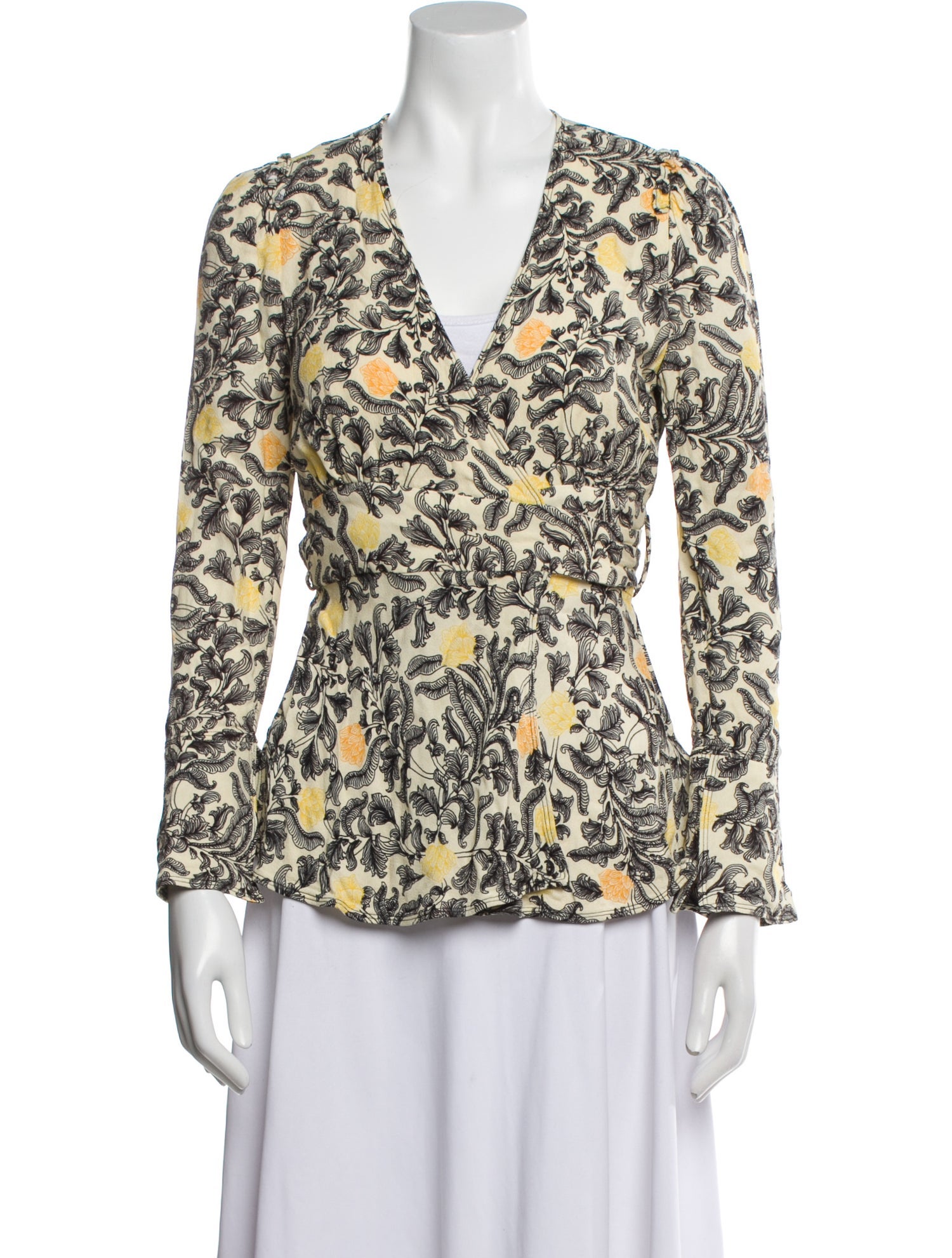 Proenza Schouler Floral Print Blazer