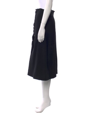 Proenza Schouler Bow Accents Midi Length Skirt