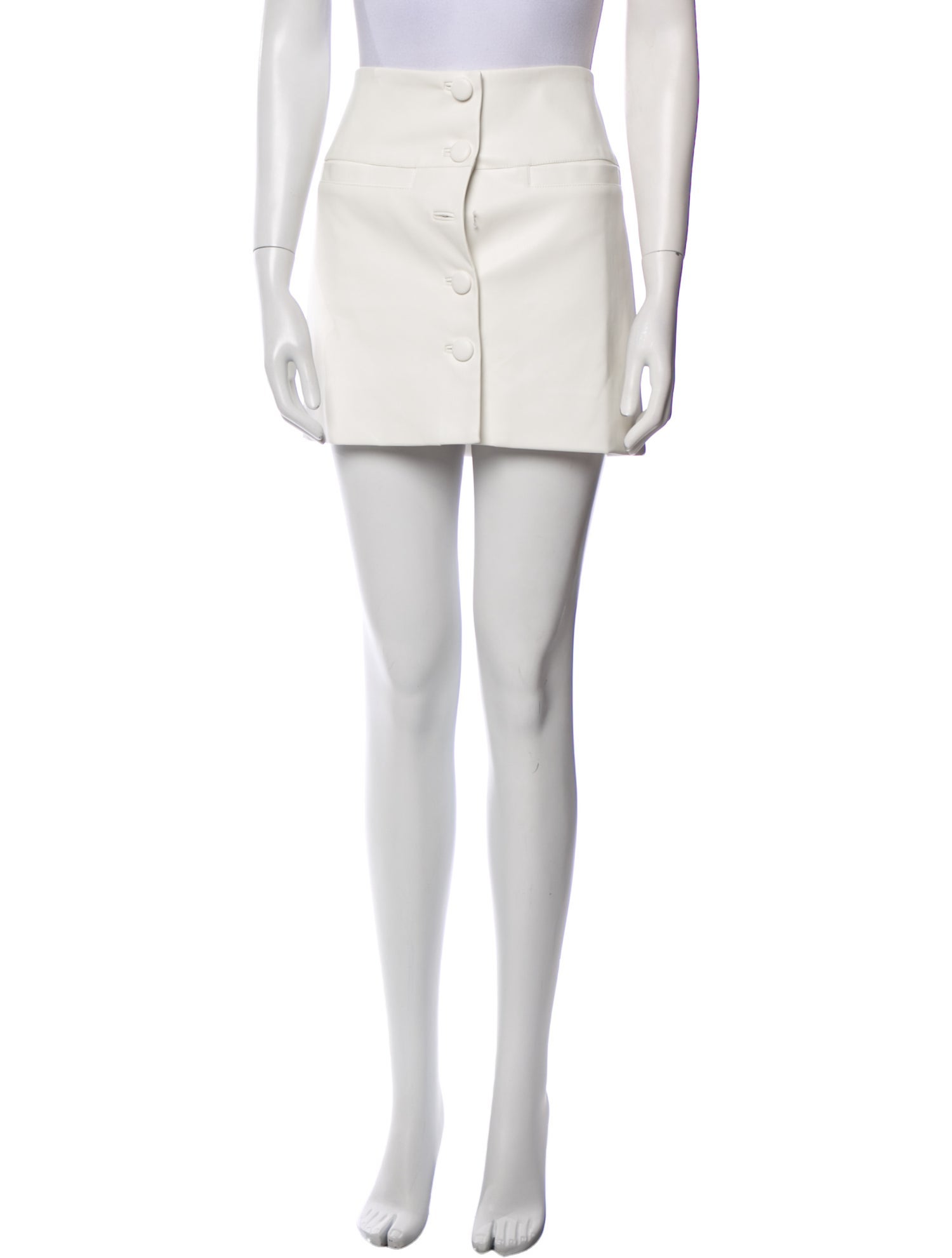 Proenza Schouler Faux Leather Mini Skirt