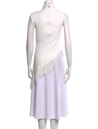 Proenza Schouler Turtleneck Sleeveless Top