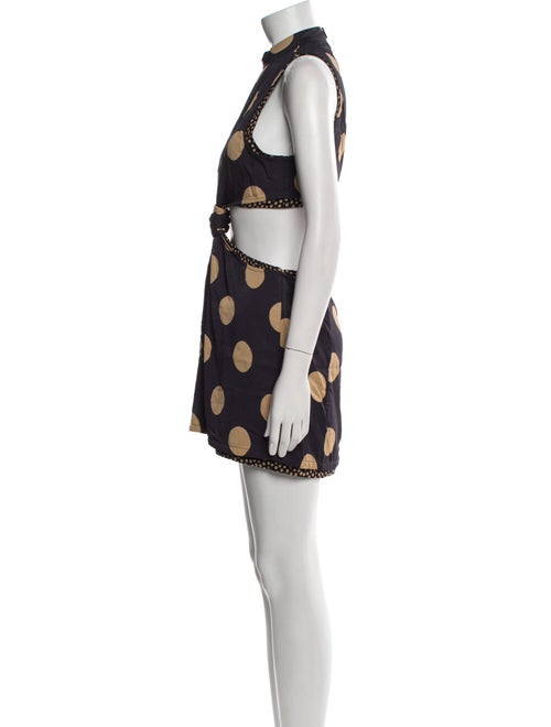 Proenza Schouler Polka Dot Print Mini Dress
