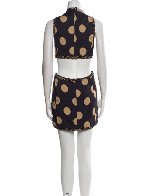 Proenza Schouler Polka Dot Print Mini Dress