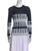 Proenza Schouler Tie-Dye Print Crew Neck Sweatshirt