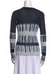 Proenza Schouler Tie-Dye Print Crew Neck Sweatshirt