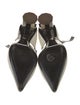 Proenza Schouler Leather Bow Accents Mules